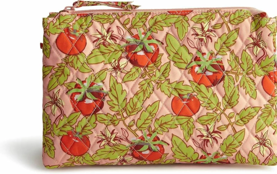 Vera Bradley Foxbury Crossbody Bag Premium Cotton Vegan Leather Shoulder Purse for Women