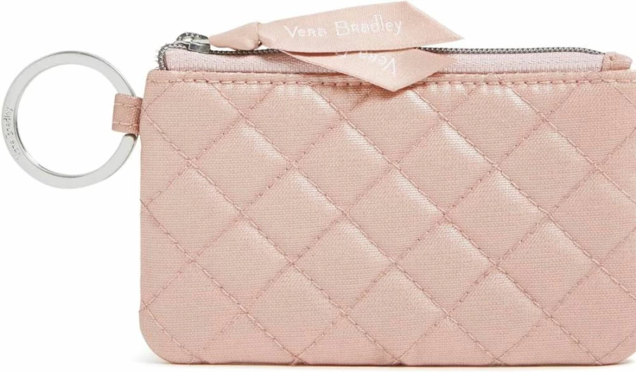 Vera Bradley Women's Zip ID Case Wallet in Premium Cotton Fabric
