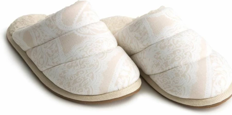 Vera Bradley Women's Cozy Cotton Slippers | Lightweight Comfortable House Shoes