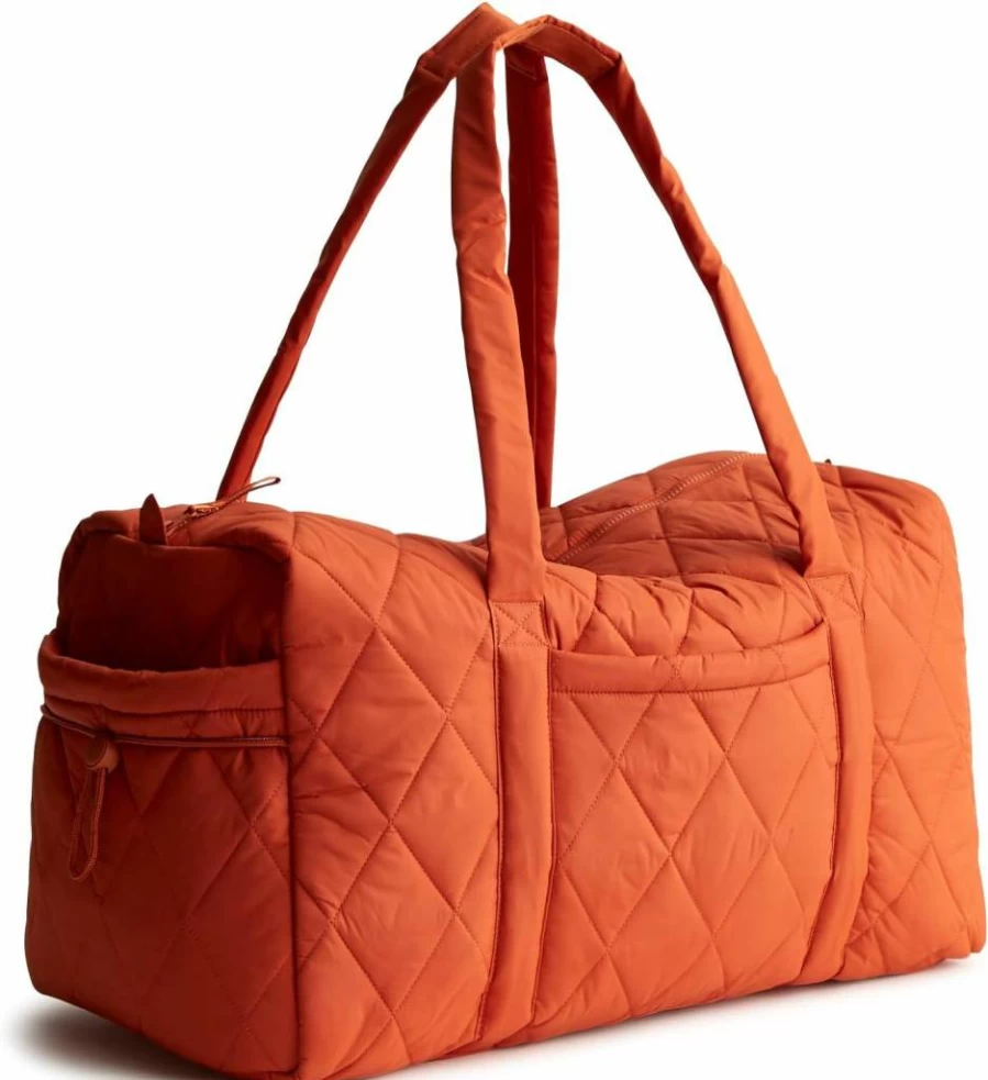 Vera Bradley Lightweight Large Duffel Bag for Women - Original Travel Tote Carry-On