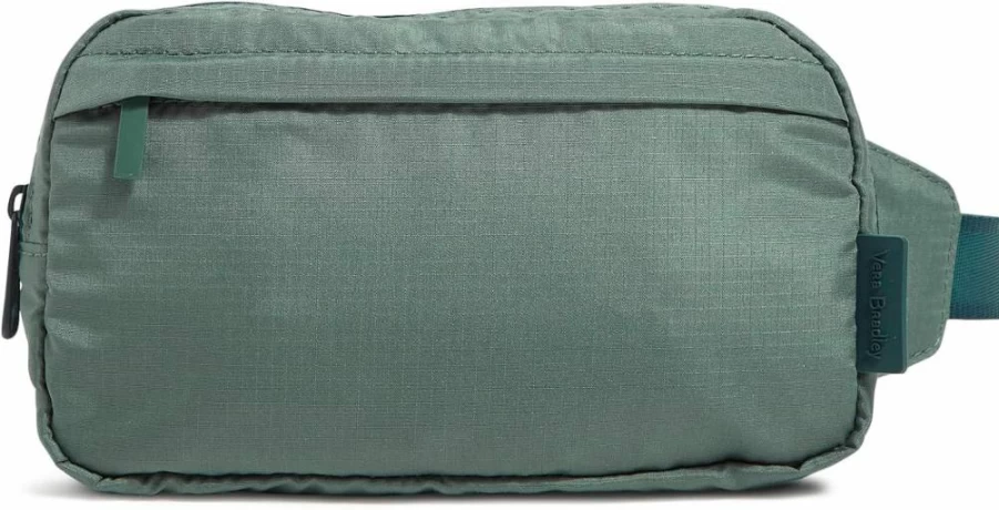 Vera Bradley Women's Mini Crossbody Sling Bag - Lightweight Ripstop Nylon Belt Bag for Women