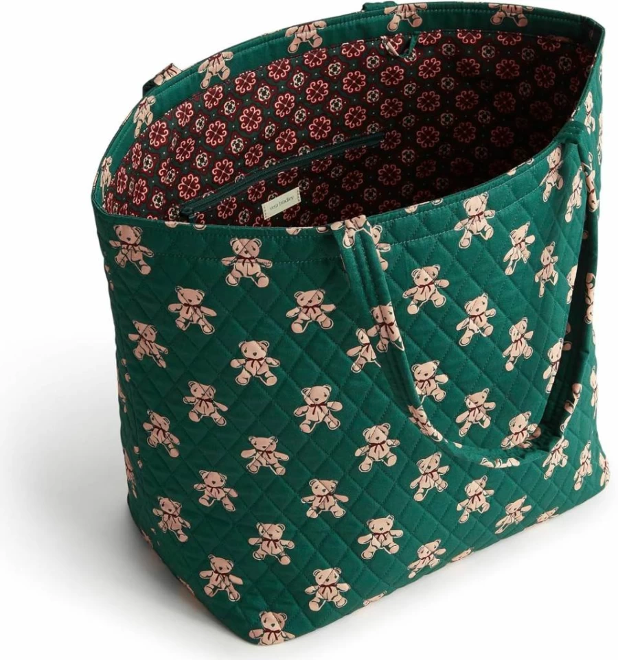 Vera Bradley Marston Grand Tote - Premium Cotton Large Tote Bag for Women, Stylish & Spacious Designer Handbag