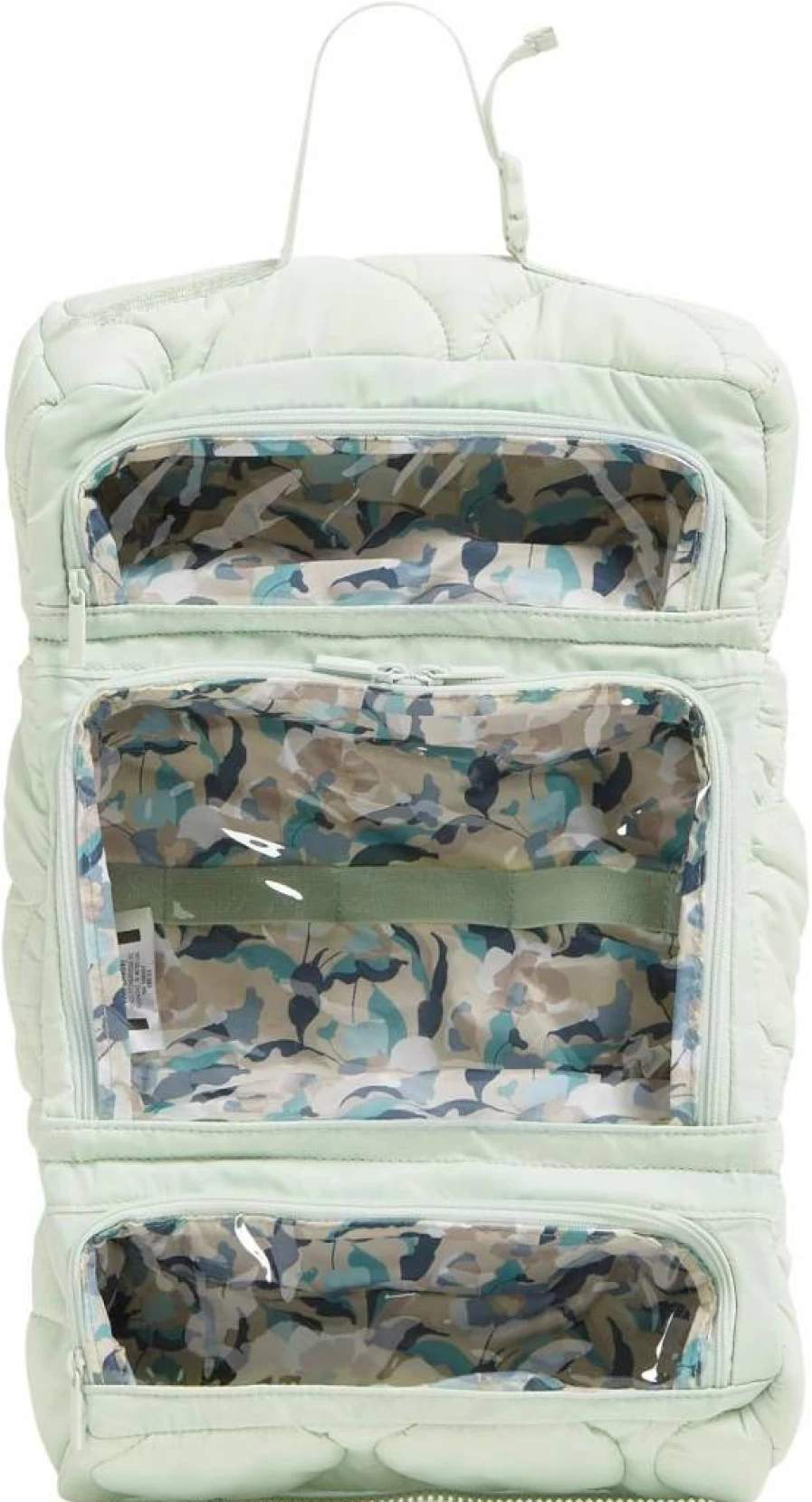Vera Bradley Lightweight Hanging Travel Organizer for Women - Compact Foldable Storage Accessory