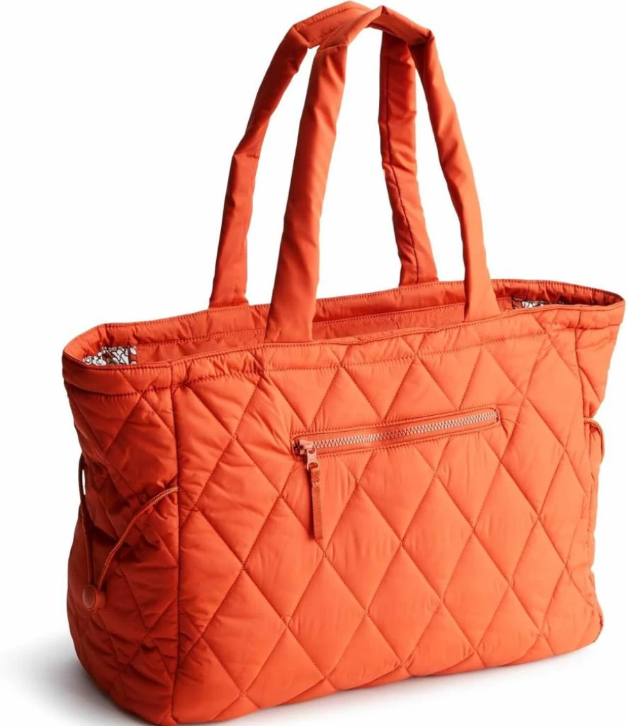 Vera Bradley Knollton Featherweight Travel Tote for Women - Lightweight Stylish Handbag