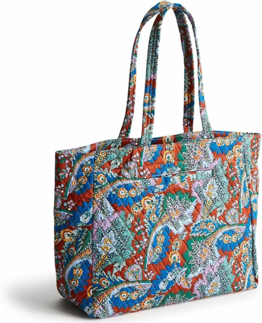 Vera Bradley Hathaway Cotton Tote Bag – Premium Quality Stylish Carryall