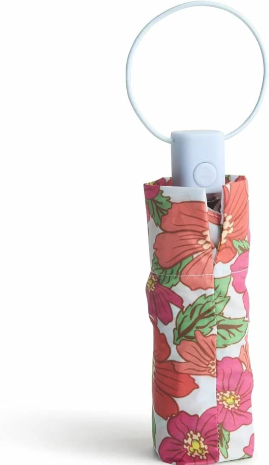 Vera Bradley Disney Mickey Meadow Mini Travel Umbrella for Women - Compact & Stylish Rain Umbrella