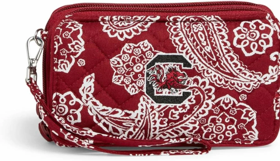 Vera Bradley RFID Blocking Cotton Crossbody Bag – Secure All-in-One Travel Purse