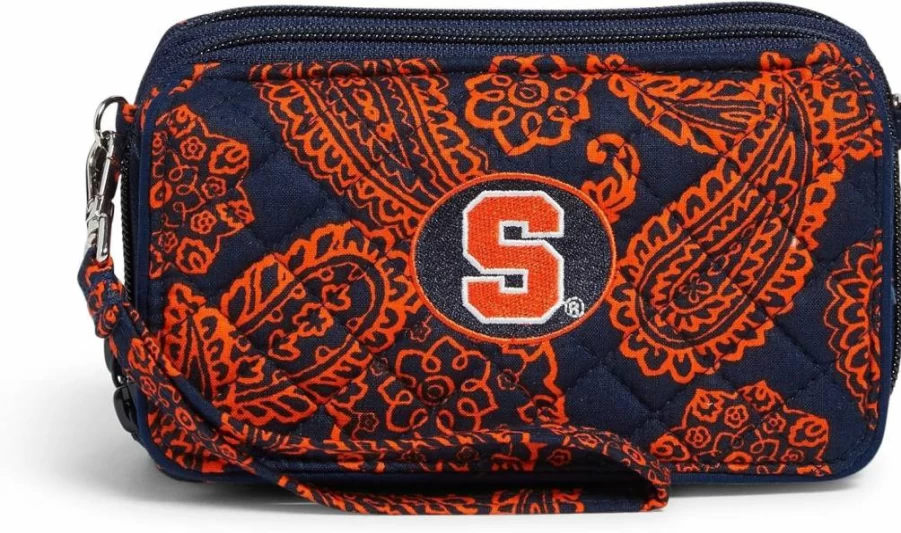 Vera Bradley RFID Blocking Cotton Crossbody Bag – Secure All-in-One Travel Purse