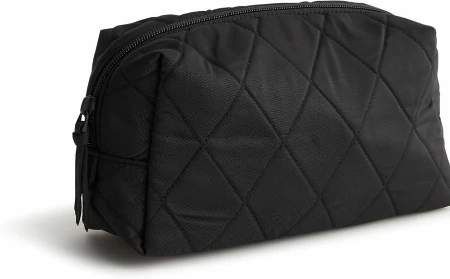 Vera Bradley Women's Medium Twill Cosmetic Case – Stylish & Durable Makeup Bag for Travel