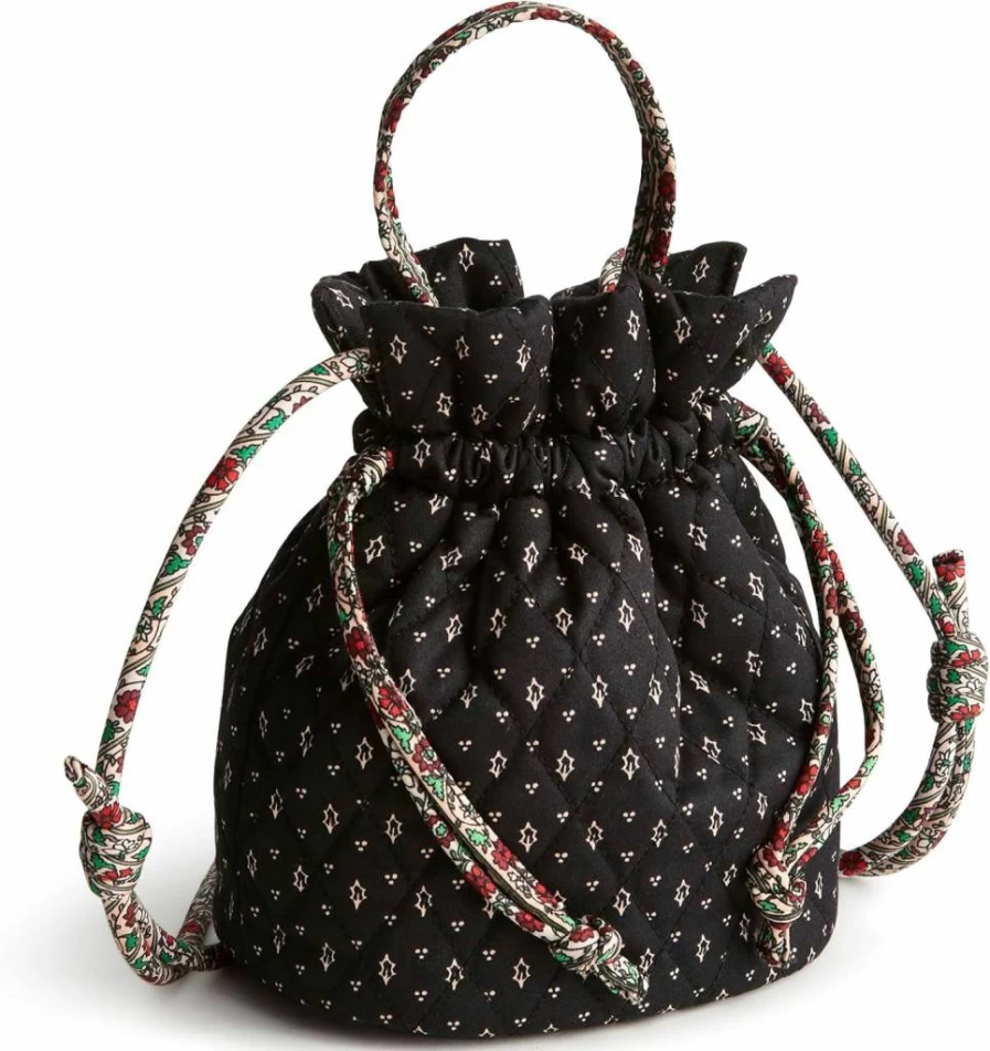 Vera Bradley Tilden Cotton Drawstring Crossbody Bag – Lightweight & Stylish Shoulder Purse