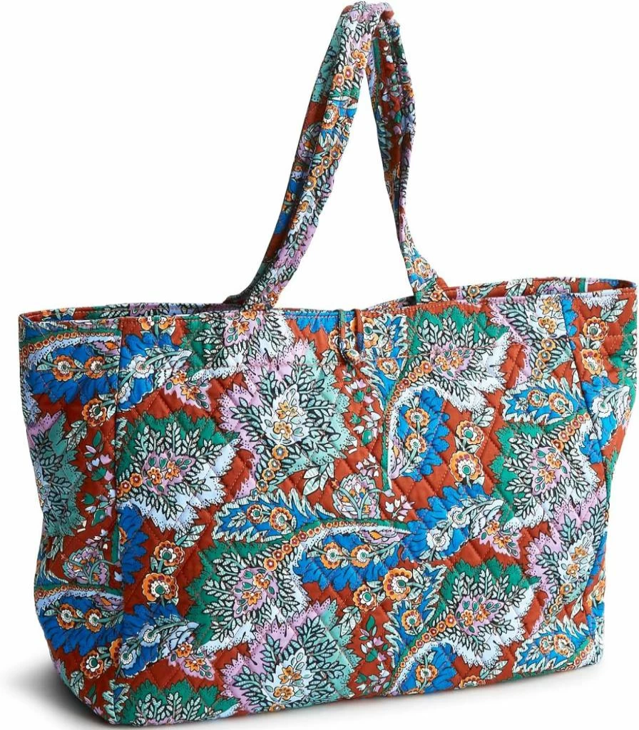 Vera Bradley Hathaway Cotton Tote Bag – Premium Quality Stylish Carryall for Women