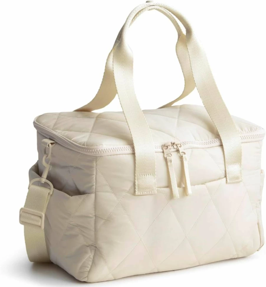 Vera Bradley Women's Lightweight Insulated Cooler Tote – Portable Soft-Sided Lunch Bag for Picnics & Beach