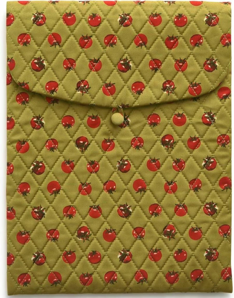 Vera Bradley Small Envelope Tech Sleeve - Premium Cotton Laptop Sleeve for 13 Inch Devices