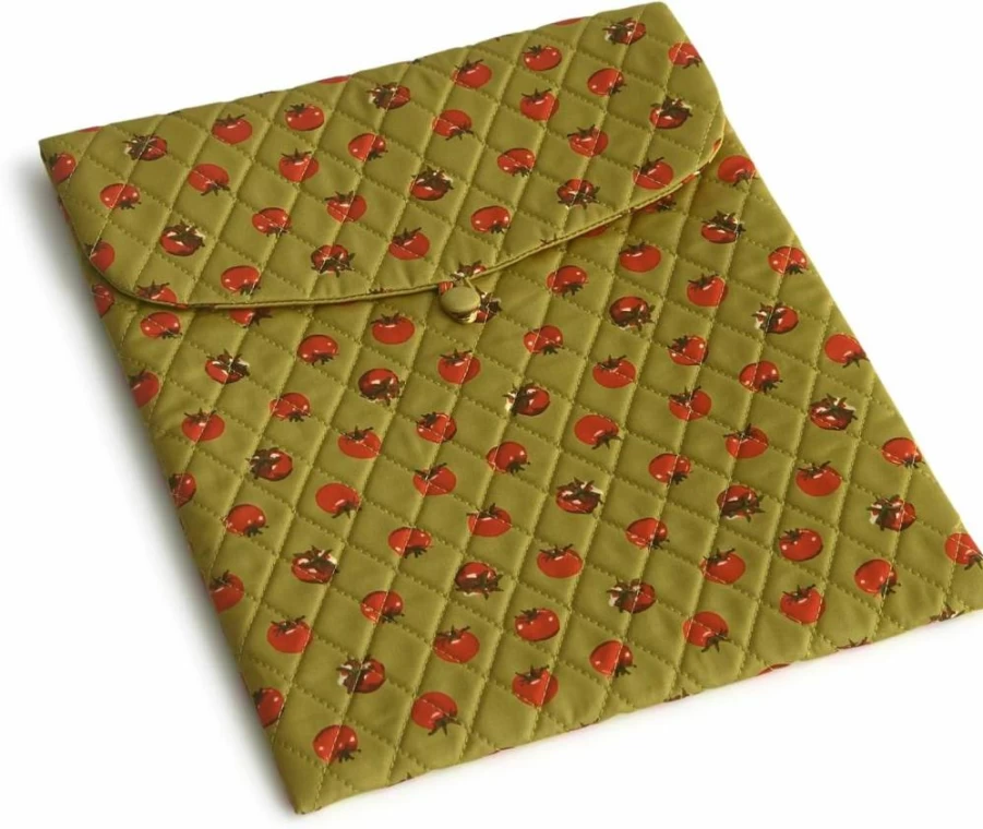 Vera Bradley Small Envelope Tech Sleeve - Premium Cotton Laptop Sleeve for 13 Inch Devices