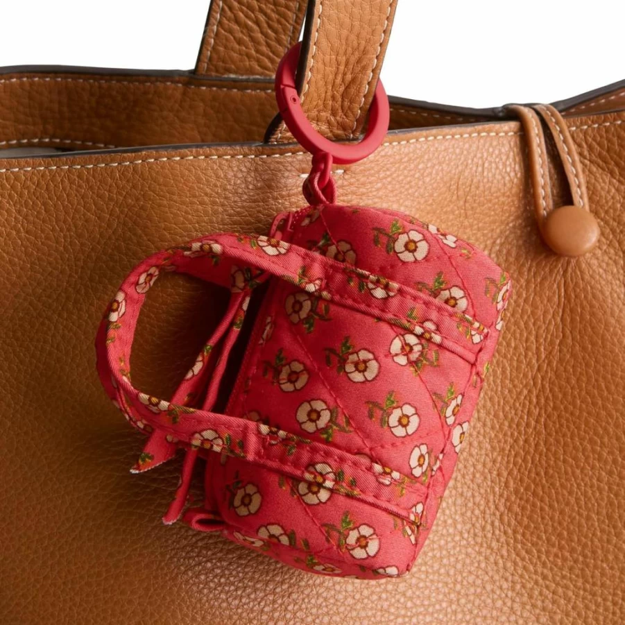 Vera Bradley Women's Original Duffel Bag - Premium Cotton Travel Tote with Charm for Stylish Carry-On